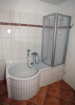 Ein Badezimmer in der Unterkunft Likedeeler Weg 1 Whg 18