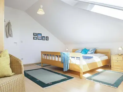 Ein Bett oder Betten in einem Zimmer der Unterkunft Likedeeler Weg 1 Whg 23