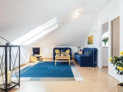 Ein Bett oder Betten in einem Zimmer der Unterkunft Likedeeler Weg 1 Whg 23