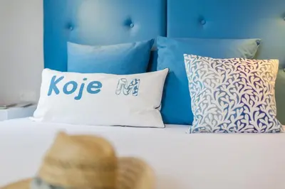 Ein Bett oder Betten in einem Zimmer der Unterkunft Whg 01 - Koje M