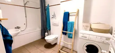 Ein Badezimmer in der Unterkunft Ostseeresidenz - Whg 17