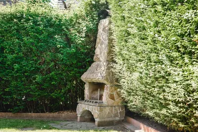 Ein Garten an der Unterkunft Friedenstraße 21 Whg 1