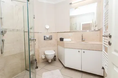 Ein Badezimmer in der Unterkunft Wellnessresidenz Störtebeker - Whg 1