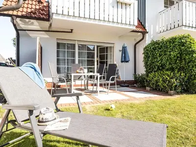 Ein Garten an der Unterkunft Alte Reihe 10 - Silbermöwe 1