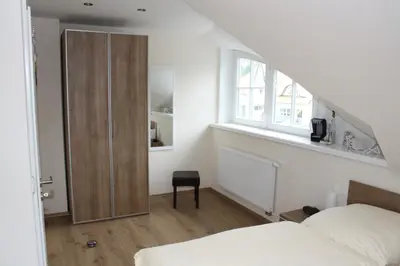 Ein Bett oder Betten in einem Zimmer der Unterkunft FeHa Strandmügge