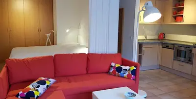 Küche/Küchenzeile in der Unterkunft Seestraße 71 Ap 7