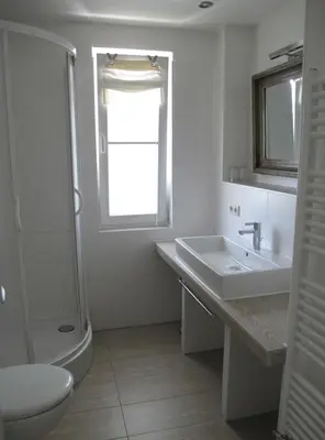 Ein Badezimmer in der Unterkunft Sonneneck - Kavelweg 10 Whg 1