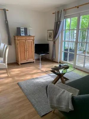 TV/Unterhaltungsangebot in der Unterkunft Ferienhaus Schiffchen 