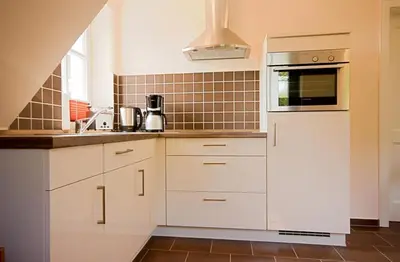 Küche/Küchenzeile in der Unterkunft Die Kleine Ferienwohnung