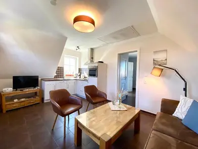Küche/Küchenzeile in der Unterkunft Die Kleine Ferienwohnung