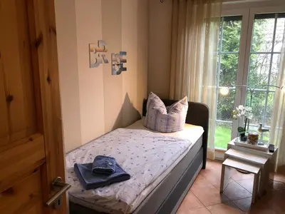 Ein Bett oder Betten in einem Zimmer der Unterkunft Nele 02