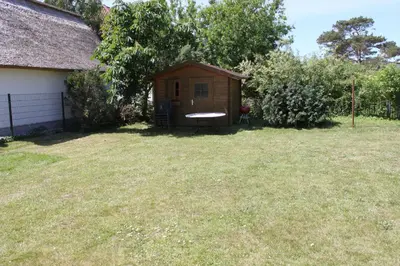 Ein Garten an der Unterkunft 