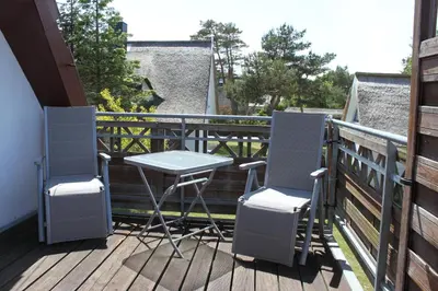 Ein Balkon oder eine Terrasse in der Unterkunft 