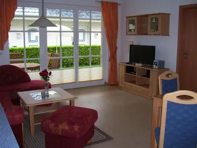 TV/Unterhaltungsangebot in der Unterkunft Reiseoase Kavelweg 10, Whg 2