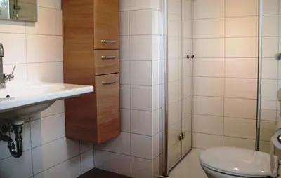 Ein Badezimmer in der Unterkunft 2 Bedroom Cozy Home In Fuhlendorf