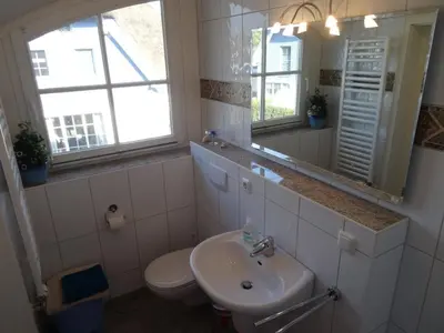Ein Badezimmer in der Unterkunft Kranich