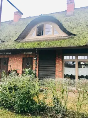 Ein Garten an der Unterkunft 