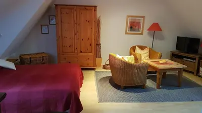 TV/Unterhaltungsangebot in der Unterkunft Birkenstraße 15b App 14