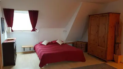 Ein Bett oder Betten in einem Zimmer der Unterkunft Birkenstraße 15b App 14