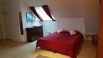 Ein Bett oder Betten in einem Zimmer der Unterkunft Birkenstraße 15b App 14