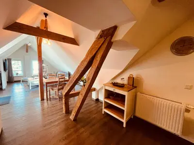 Grundriss der Unterkunft Ferienwohnung de lütte Leive in Born