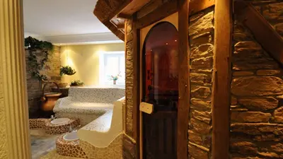 Ein Badezimmer in der Unterkunft Gut Nisdorf - Bio Urlaub an der Ostsee