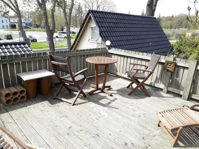 Ein Balkon oder eine Terrasse in der Unterkunft Haus Herta