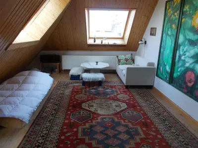 Ein Bett oder Betten in einem Zimmer der Unterkunft Haus Herta