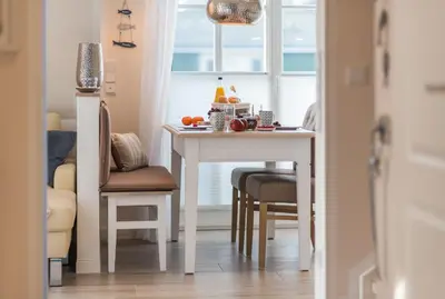 Essen in der Ferienwohnung oder in der Nähe