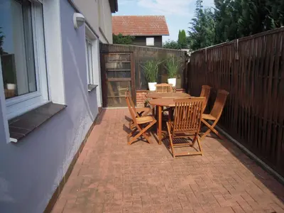 Ein Patio oder anderer Außenbereich in der Unterkunft 