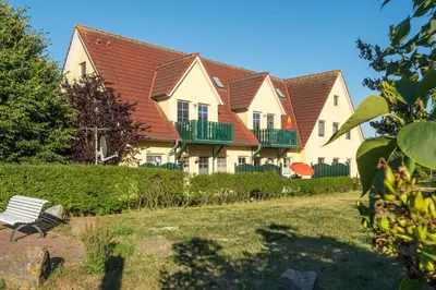 Ein Garten an der Unterkunft Stürmann