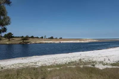 Naturlandschaft in der Nähe des Ferienhauses