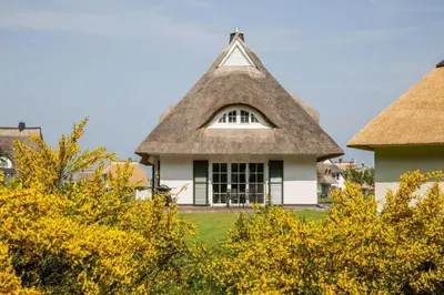 Ein Garten an der Unterkunft Ferienhaus, Fuhlendorf