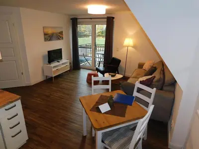 TV/Unterhaltungsangebot in der Unterkunft Darßer Strandgut - Haus Ahrenshooper Holz