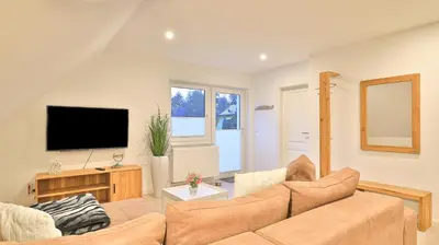 TV/Unterhaltungsangebot in der Unterkunft Mühlenhaus - Kornstube
