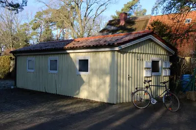 Radfahren an der Unterkunft Helle Maisonettewohnung im Buchenpark oder in der Nähe