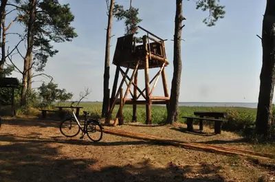 Naturlandschaft in der Nähe des Ferienhauses