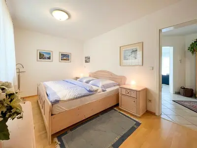 Ein Bett oder Betten in einem Zimmer der Unterkunft Bernstein