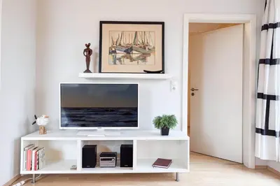 TV/Unterhaltungsangebot in der Unterkunft Villa Seeluft, No 8