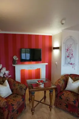 TV/Unterhaltungsangebot in der Unterkunft Apartments der 