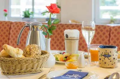 Essen im Hotel oder in der Nähe