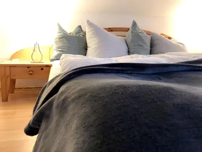 Ein Bett oder Betten in einem Zimmer der Unterkunft MeerZeit