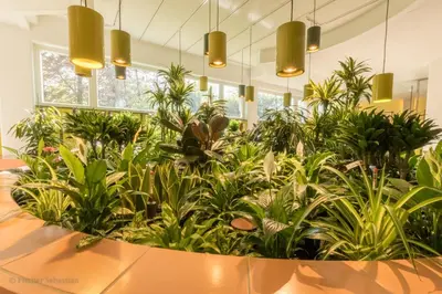 Ein Garten an der Unterkunft Romantik Hotel Namenlos