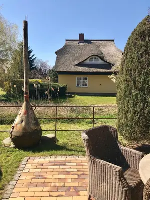 Ein Garten an der Unterkunft 