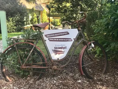Radfahren an der Unterkunft 
