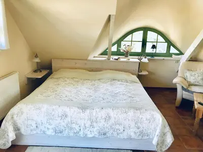Ein Bett oder Betten in einem Zimmer der Unterkunft 