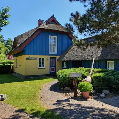 Ein Garten an der Unterkunft 