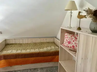 Ein Bett oder Betten in einem Zimmer der Unterkunft 