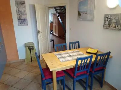 Grundriss der Unterkunft Maisonettewohnung auf 2 Etagen mit zwei Balkonen