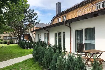 Ein Garten an der Unterkunft Sterntaucher 02